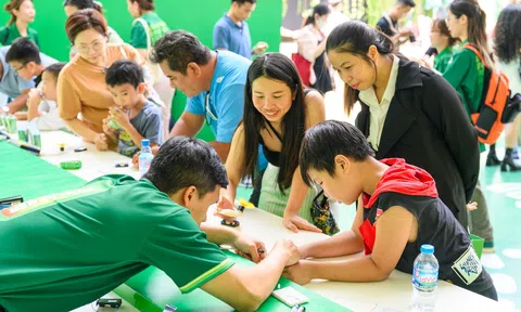 Hàng nghìn trẻ em hào hứng vui chơi tại sự kiện “Trạm sạc Sức bền 24h Khổng lồ” do Nestlé MILO tổ chức