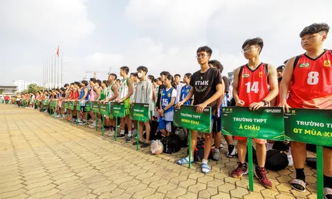 Hơn 1.500 học sinh khởi tranh Giải Giải Bóng rổ Festival Trường học TP.HCM – Cúp Nestlé MILO 2024