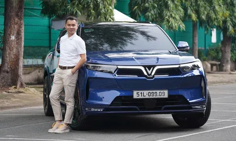 Trải nghiệm VinFast VF 9 chuẩn thương gia, cả gia đình “quay xe” mê ô tô điện