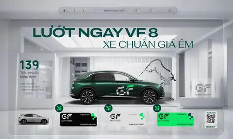 VinFast VF 8 “Lướt Chuẩn GF” nhưng xịn như xe mới