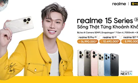 realme 15 Series: “Bậc Thầy AI Tiệc Đêm” đưa công nghệ hình ảnh trên smartphone tầm trung bước vào kỷ nguyên mới